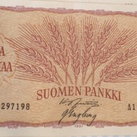 Sata markkaa, Suomen Pankki