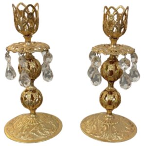 Turun Kristalli- Kynttilänjalka 2 Kpl