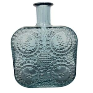 sininen vintage-lasi­pullo (MYYTY!)