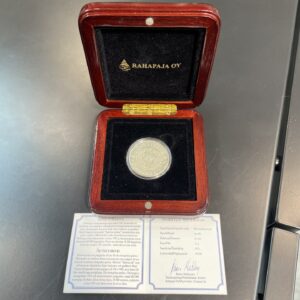 500-markan hopeinen juhlaraha