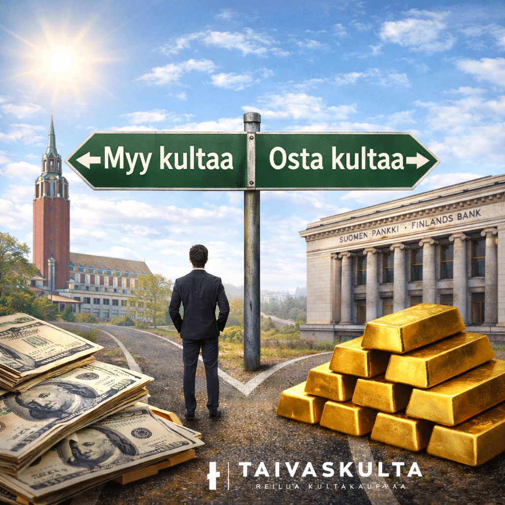 Suomen Pankki myi kultaa