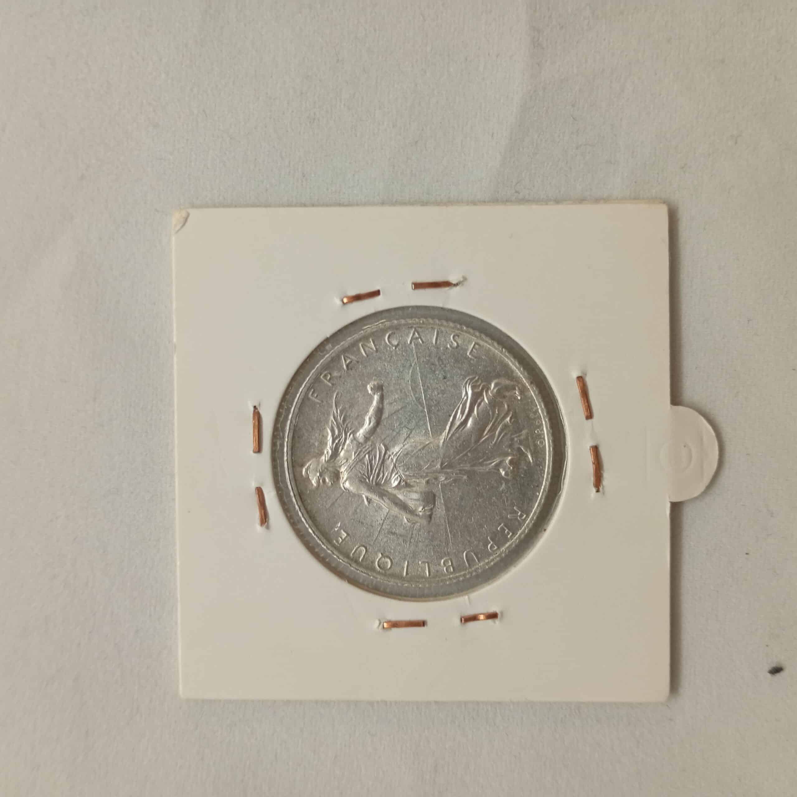 Ranska 2 Francs 1915 – Hopearaha - Image 2