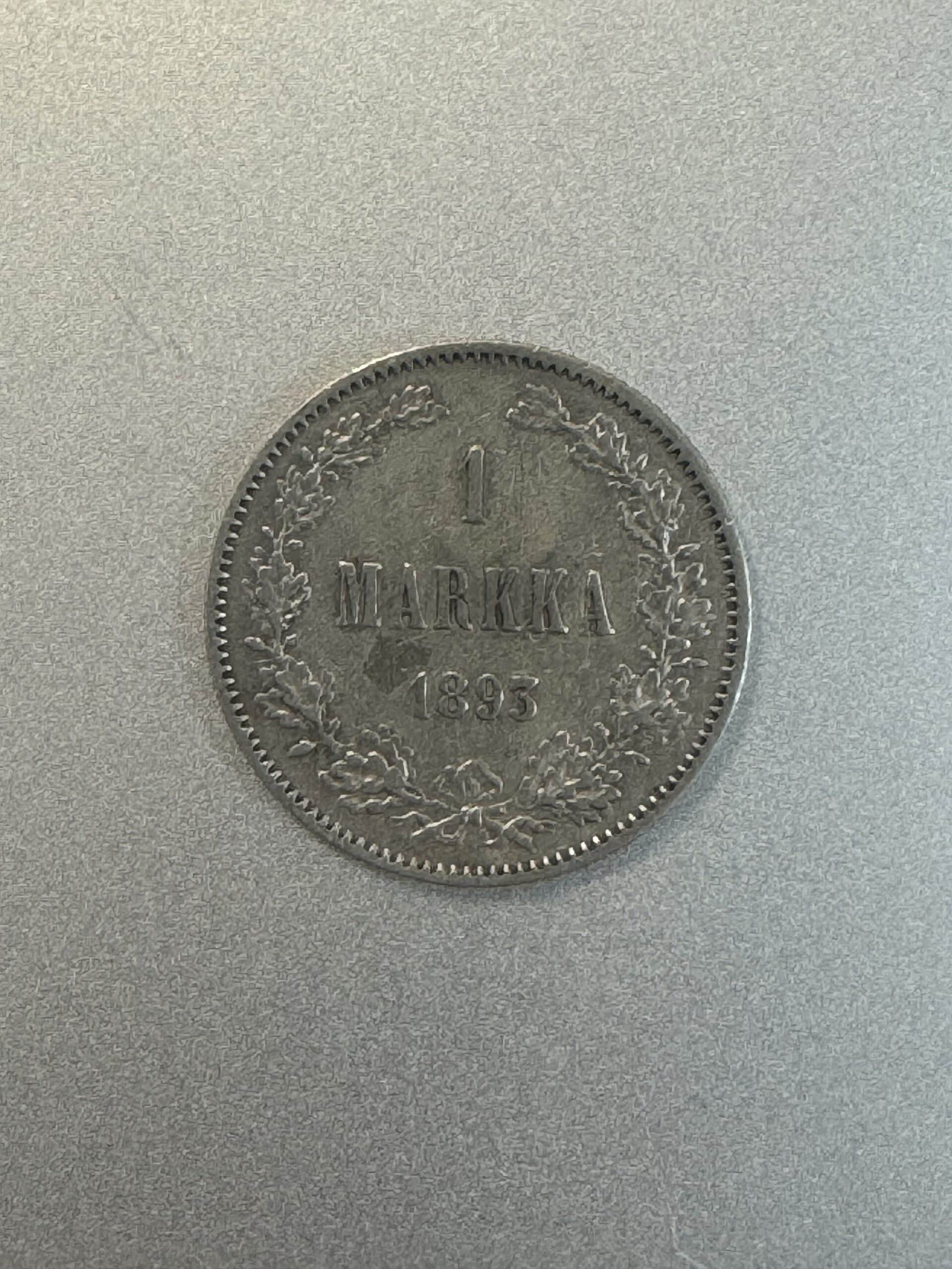 1 Markka 1893