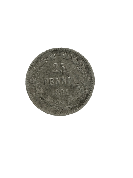 25 penniä v. 1894