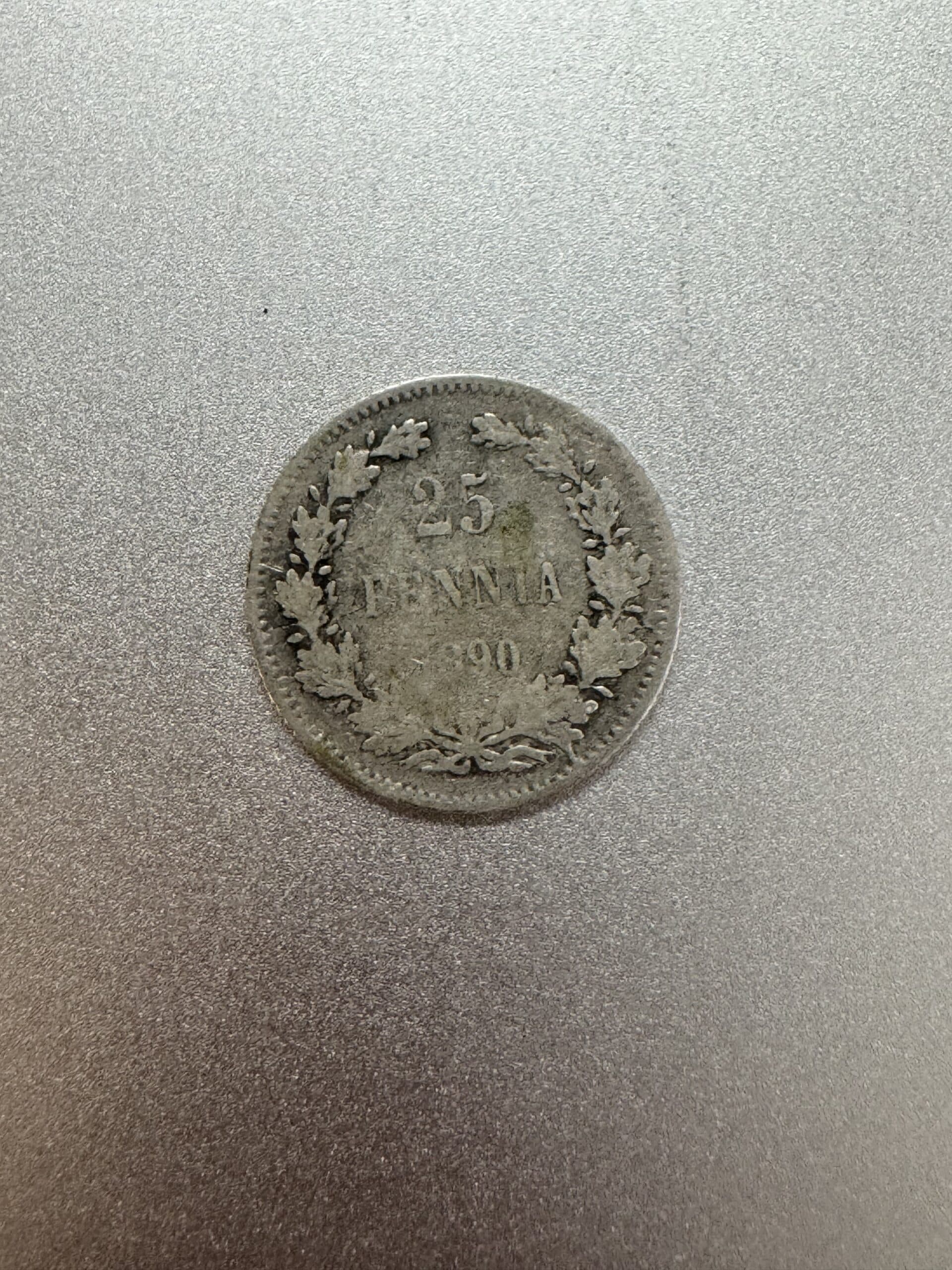 25 penniä v. 1690