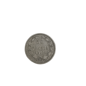 50 penniä v. 1891