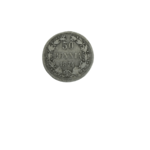 50 penniä v. 1874