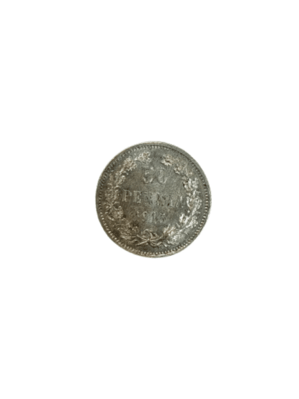 50 penniä v. 1915
